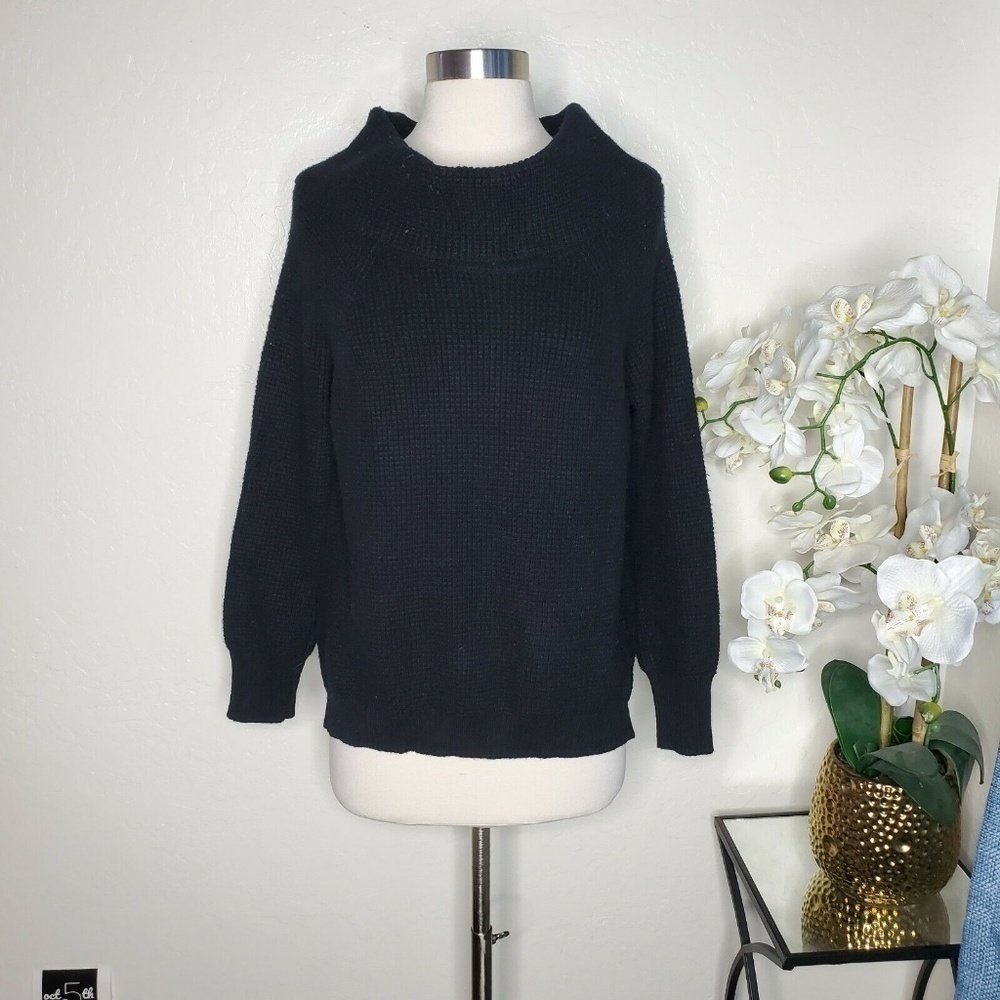 Devotion by Cyrus Black Knit Cowl Neck
